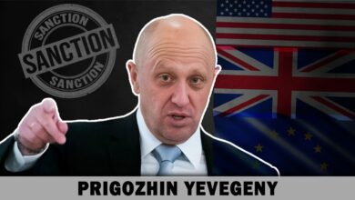 Yevgeny Viktorovich Prigozhin: International Sanctions (2022)