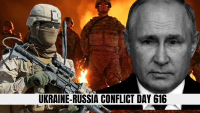 Russian invasion of Ukraine Day 616